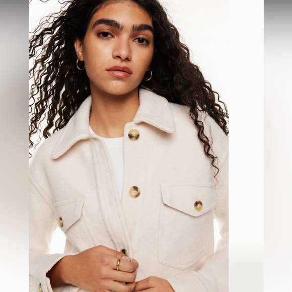 Aritizia - The Ganna™ Shirt Jacket - 100% Wool - Picture 2 of 14